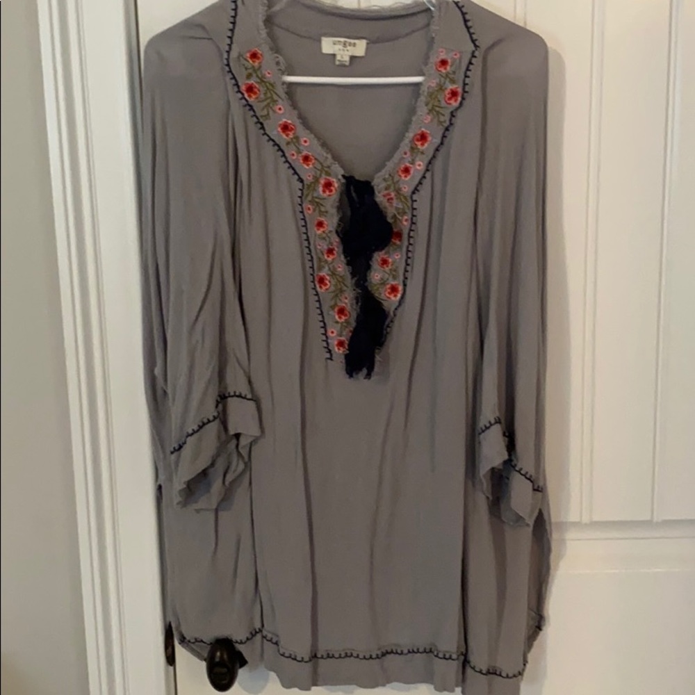 Gray tunic